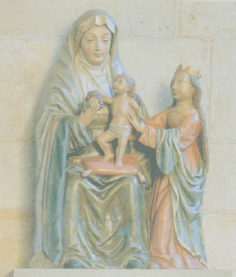 Anna Selbdritt, Holz, um 1500 (14)