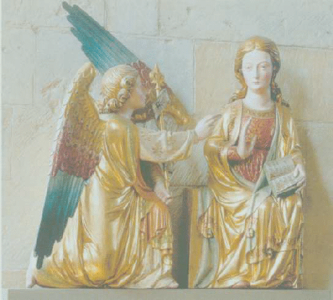 Verkündigungsszene, spätgotisch (15)